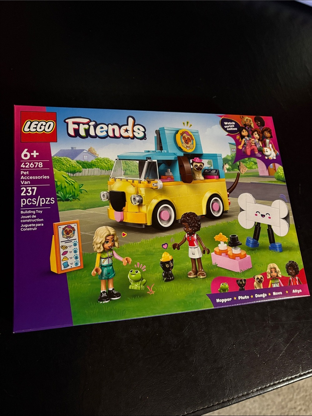 LEGO Friends Yellow & Teal Pet Accessories Van Playset